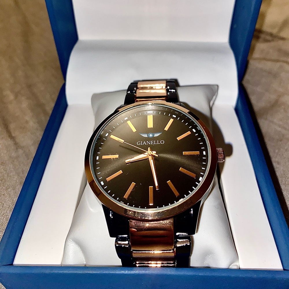 Nice brand new with box Gianello men’s watch for sale
